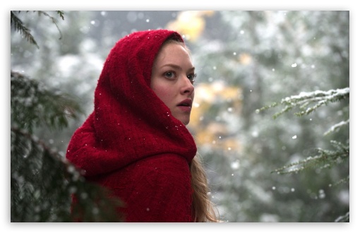 Amanda Seyfried as Red in the 2011 adapation of Little Red Riding Hood.
