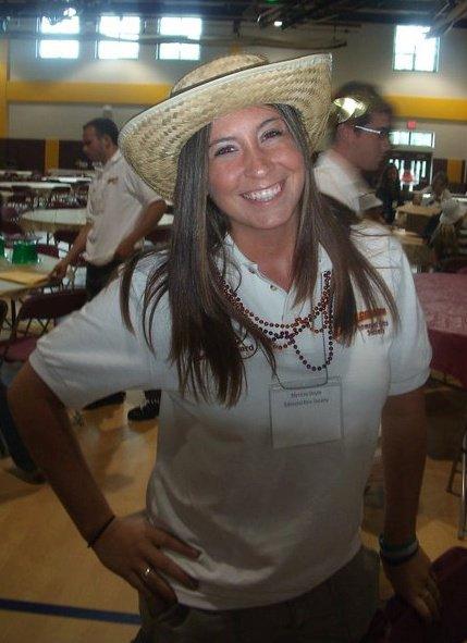 Merissa Doyle, winner of "Campus Clue."

