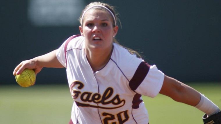 MAAC+Pitcher+of+the+Week+senior+Alyssa+Maiese+helped+the+Gaels+win+games+against+Temple+and+St.+John%E2%80%99s.%0A