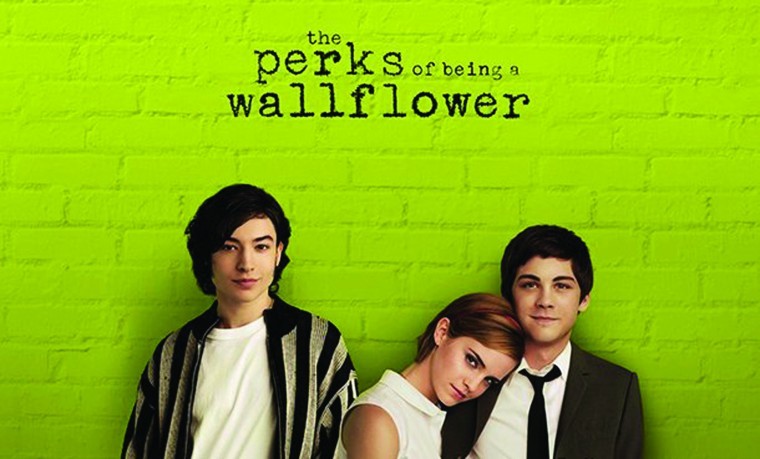 Miller, Watson and Lerman as the main characters in Chbosky’s book-turned-movie.