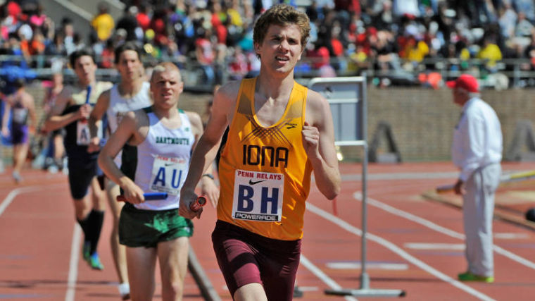 Senior Matthew Gillespie finished 10th in the mile event at Boston University.
