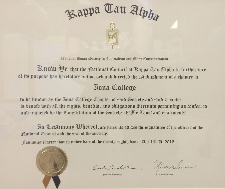 Ten+Mass+Communication+seniors+honored+in+inaugural+Kappa+Tau+Alpha+induction+ceremony
