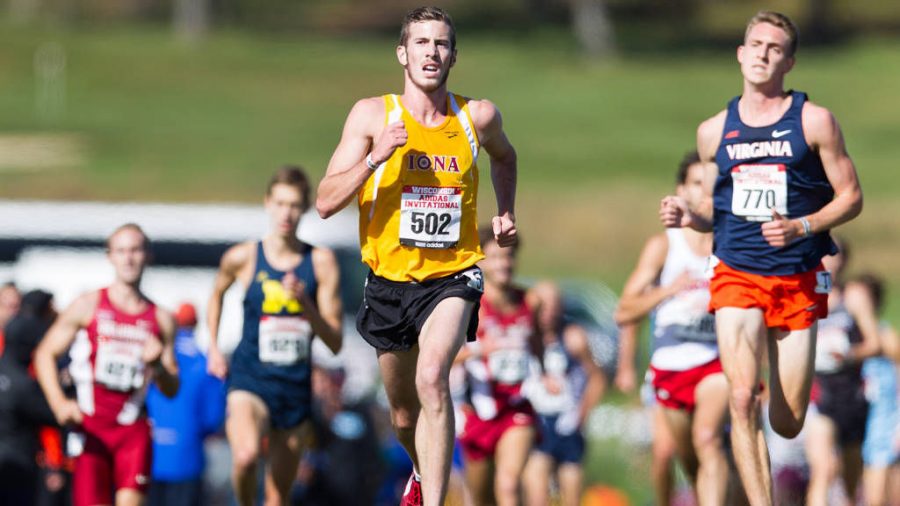 Junior Chartt Miller was named the MAAC Male Runner of the Week after finishing eighth in the 8K event at the Wisconsin Adidas Invitational Oct. 16.