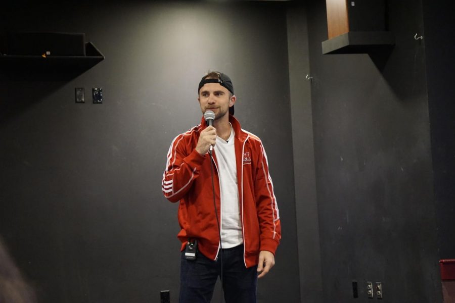 Comedian D.J. Demers lost his hearing as a child and performs around the country to discuss his experiences with hearing loss.