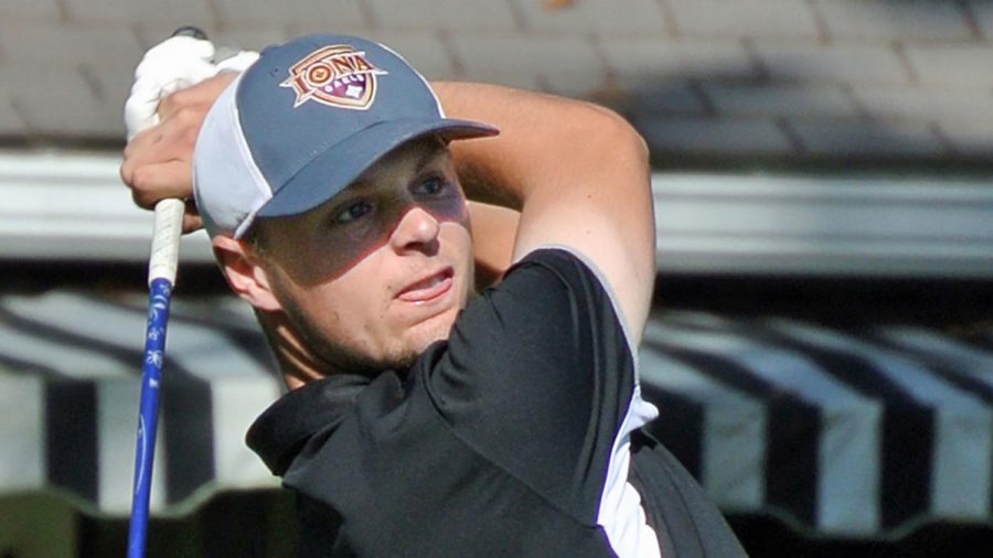 Iona sophomore Oisin Devereux tied for 11th place with fellow teammate Kritsarin Oukosavanna in the MAAC Championship.
