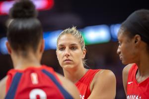 Elena Della Donne is a forward for the Washington Mystics.