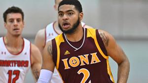 Iona junior E.J. Crawford was second in the MAAC in scoring. 