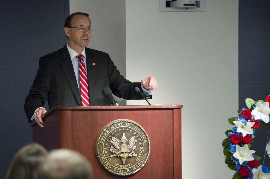 Deputy Attorney General Rod Rosenstein will officially resign from his position on May 11.