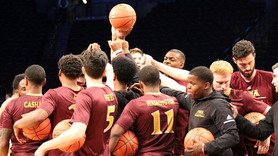 Junior Omorede Rainey has been a team manager of Iona men’s basketball since his freshman year.