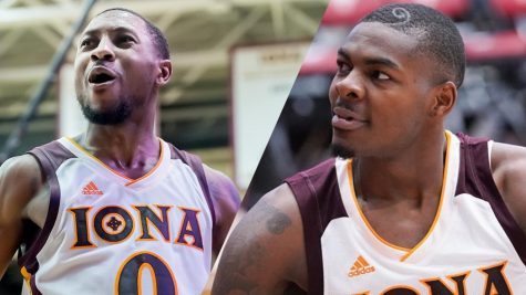 Rickey McGill spent all four years here at Iona while Tajuan Agee transferred in from the University of New Mexico in his junior year. // Photos used courtesy of ICgaels.