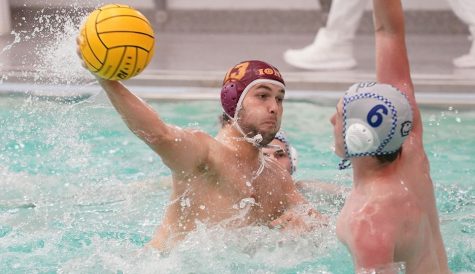 Freshman Luksa Vlasic earned Northeast Water Polo Player of the Week recognition for his 14-goal performance at the invitational. 
