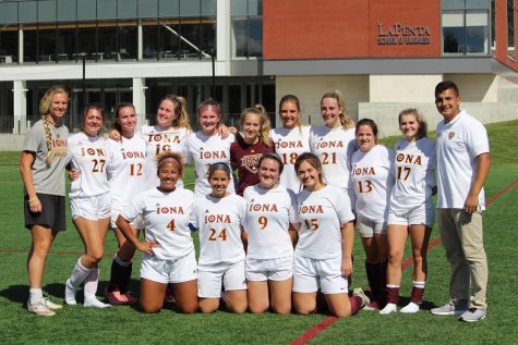 The women’s club team played their first game on Sep. 27 on Mazella Field. 
