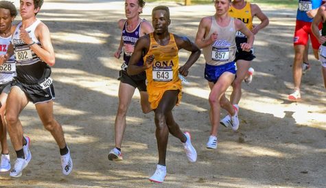 Runner ends Iona XC career on high note