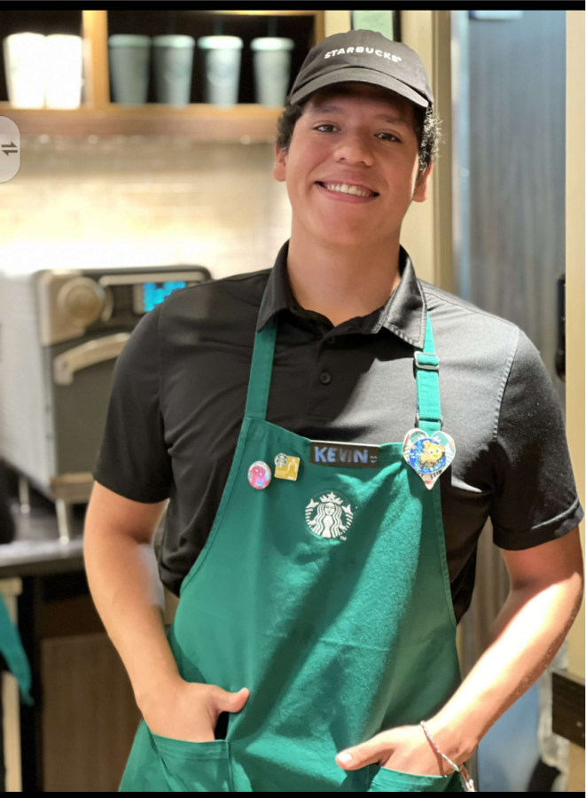 Kevin Villa is everyone’s favorite Starbucks Barista. 
