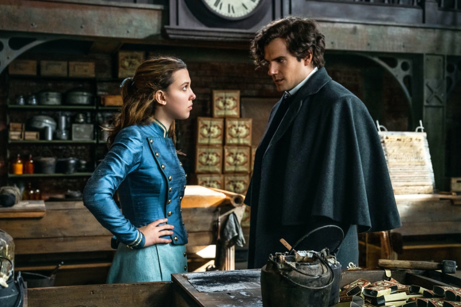 Millie Bobby Brown and Henry Cavil reprise their roles in Enola Holmes 2.