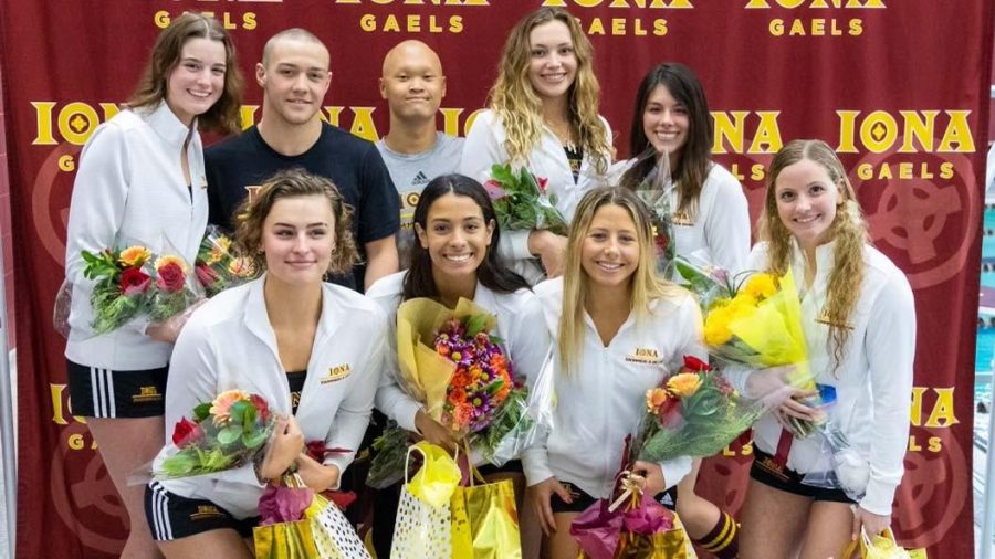 Three Gaels represented Iona swimming and diving at the recent CSCAA College National open water championships, hosted in Biscayne Bay, Florida.  