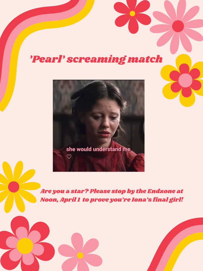 Sponsored by Letterboxd Pearl screaming match will held at the Endzone