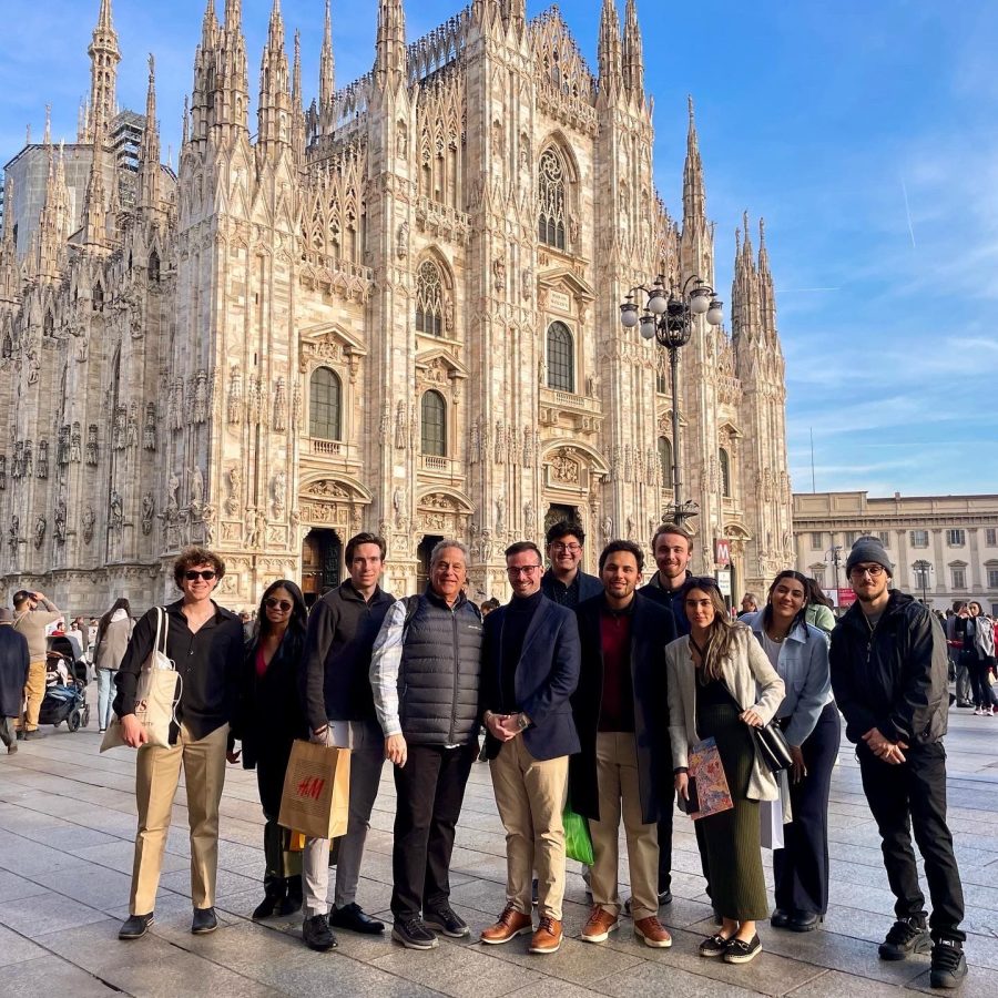 Students experienced both the marketing and adventure side of studying-abroad in Italy during spring break.  
