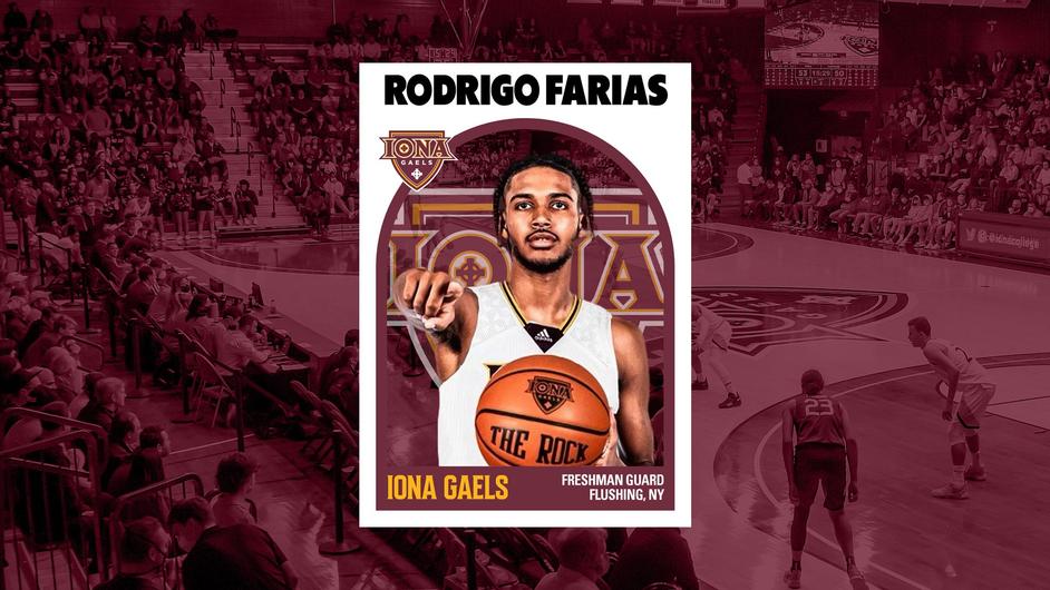 Freshman Rodrigo Farias is one of 12 newcomers on Tobin Andersons roster.