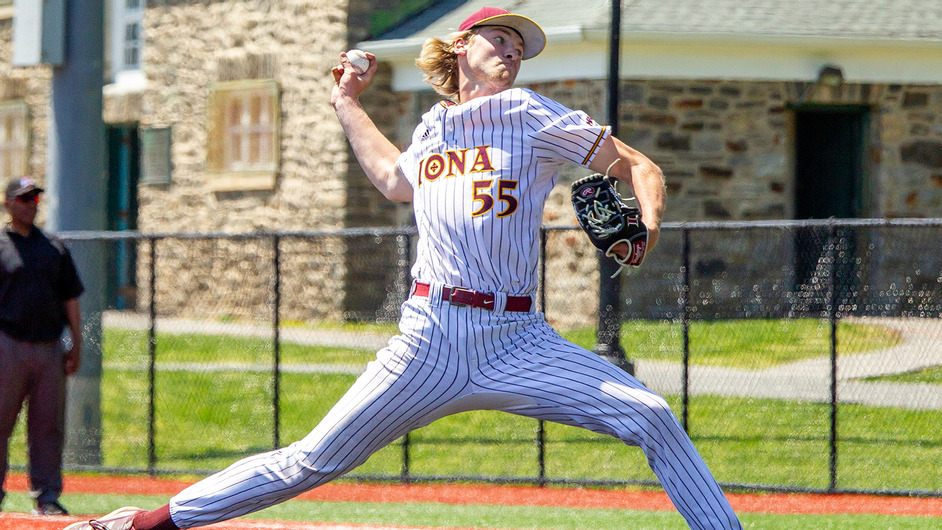 Photo courtesy of Ionagaels.com. Lorenzettis seven strikeouts topped his career-high mark of five.