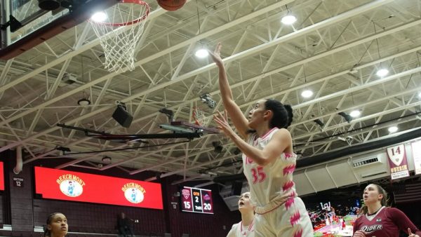 Photo courtesy of Ionagaels.com. With 18 points against Rider, Givon reached double digits in a game for the sixth time this season.