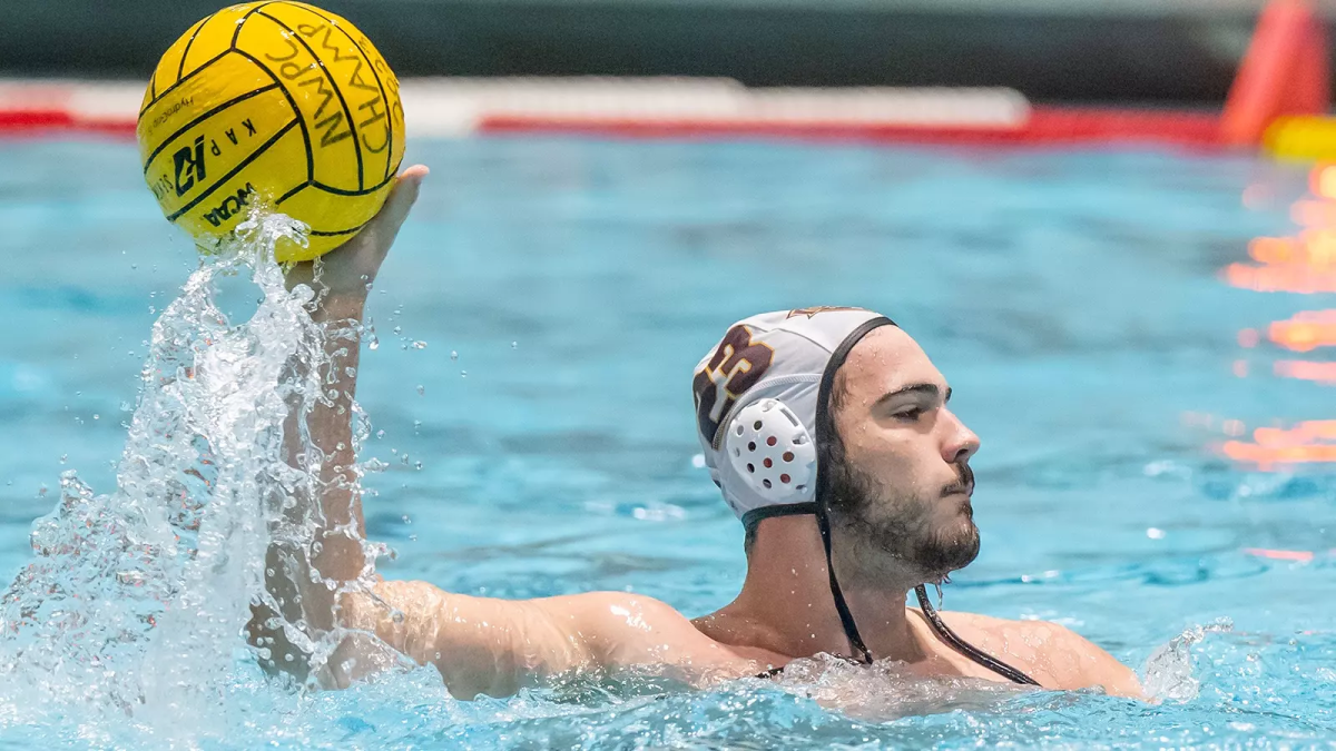 Senior center Rastko Jevdjovic (pictured here) currently has six goals for the Gaels.